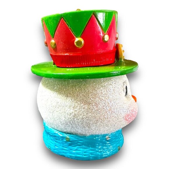 Hallmark Keepsake Cookie Jar Surprise Ornament Set With Santa & Snowman Miniatur - Picture 11 of 13